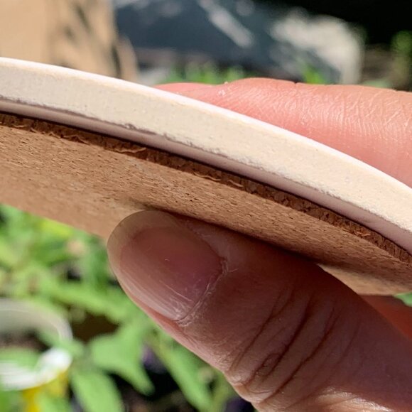 Vtg Four Seasons American Folk Art New England Ceramic Coasters 4pc Set - Picture 11 of 14